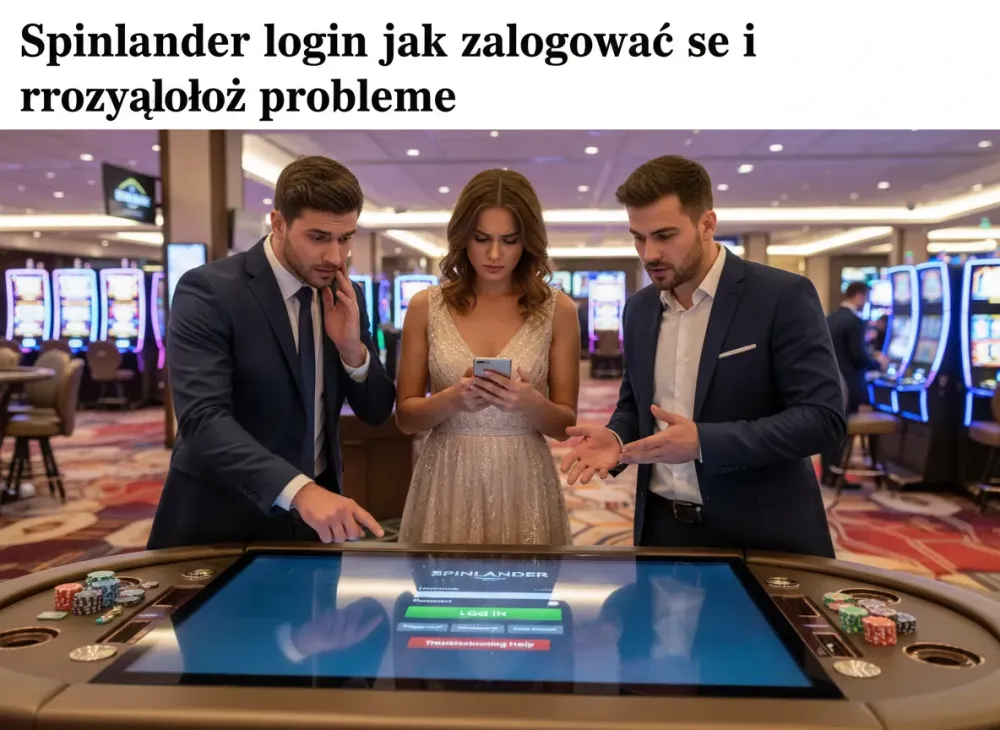 Spinlander login jak zalogować się i rozwiązać problemy